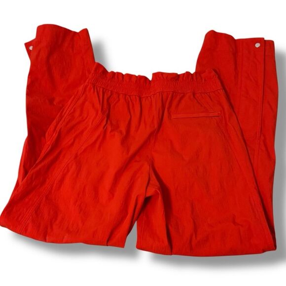 Athleta Trekkie Parachute Pant High Rise Red Size 2 - Picture 4 of 12